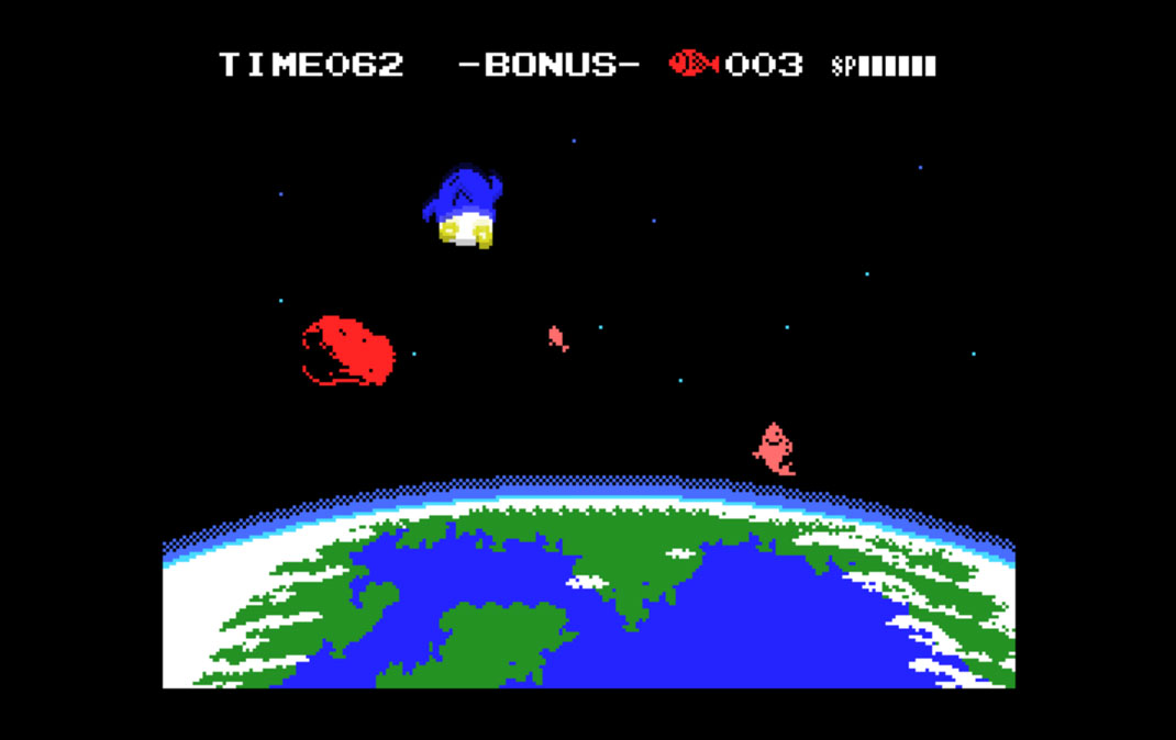 JuegoTK - Jugando a Penguin Adventure (MSX)